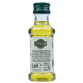 Caja de 300 uds miniaturas de aceite de oliva virgen extra 25 ml