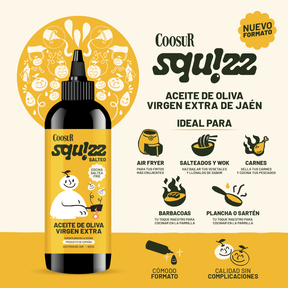 Combo Aceite de Oliva Virgen Extra Coosur Squizz 2x620 ml