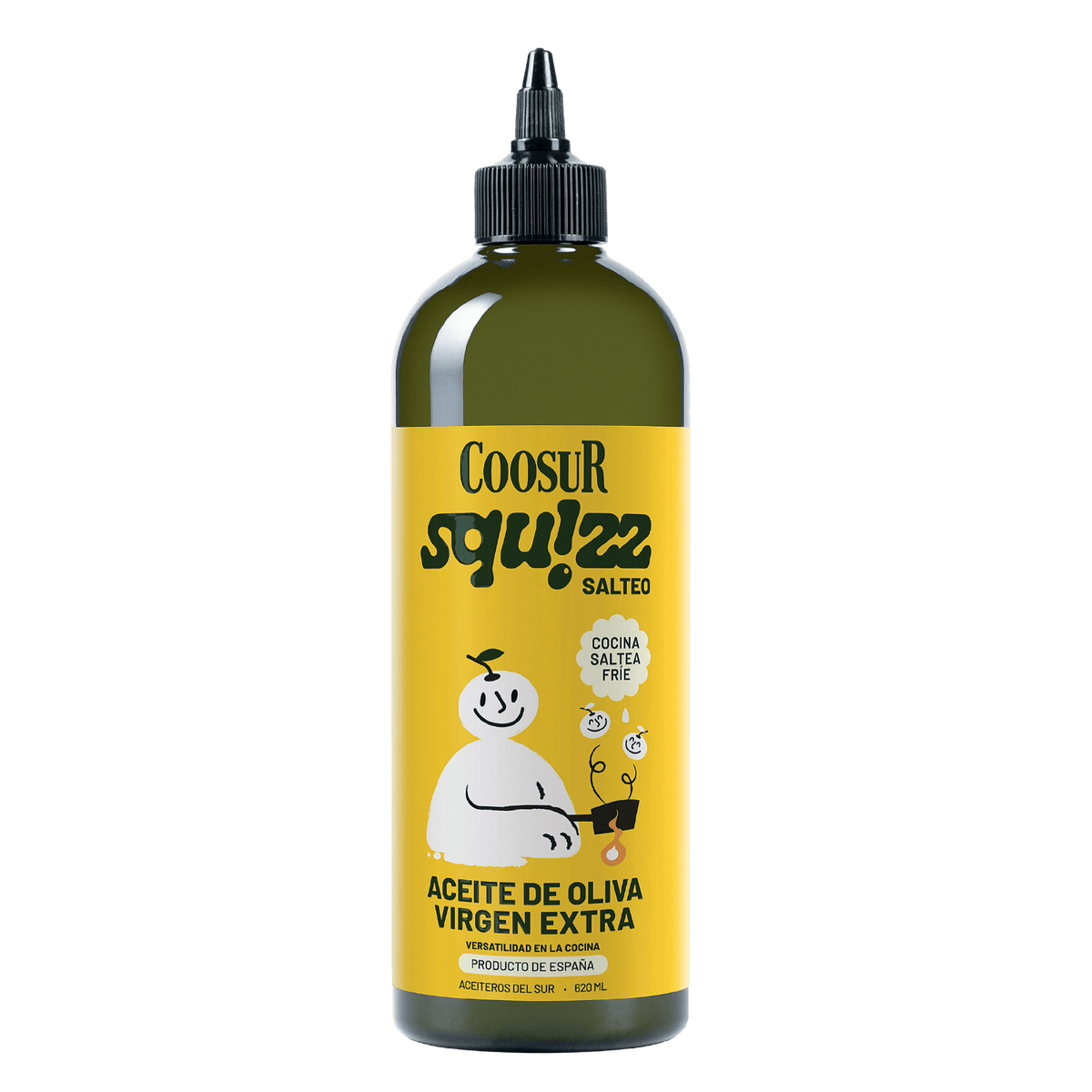 Aceite de Oliva Virgen Extra Salteo Coosur SQUIZZ 620ml