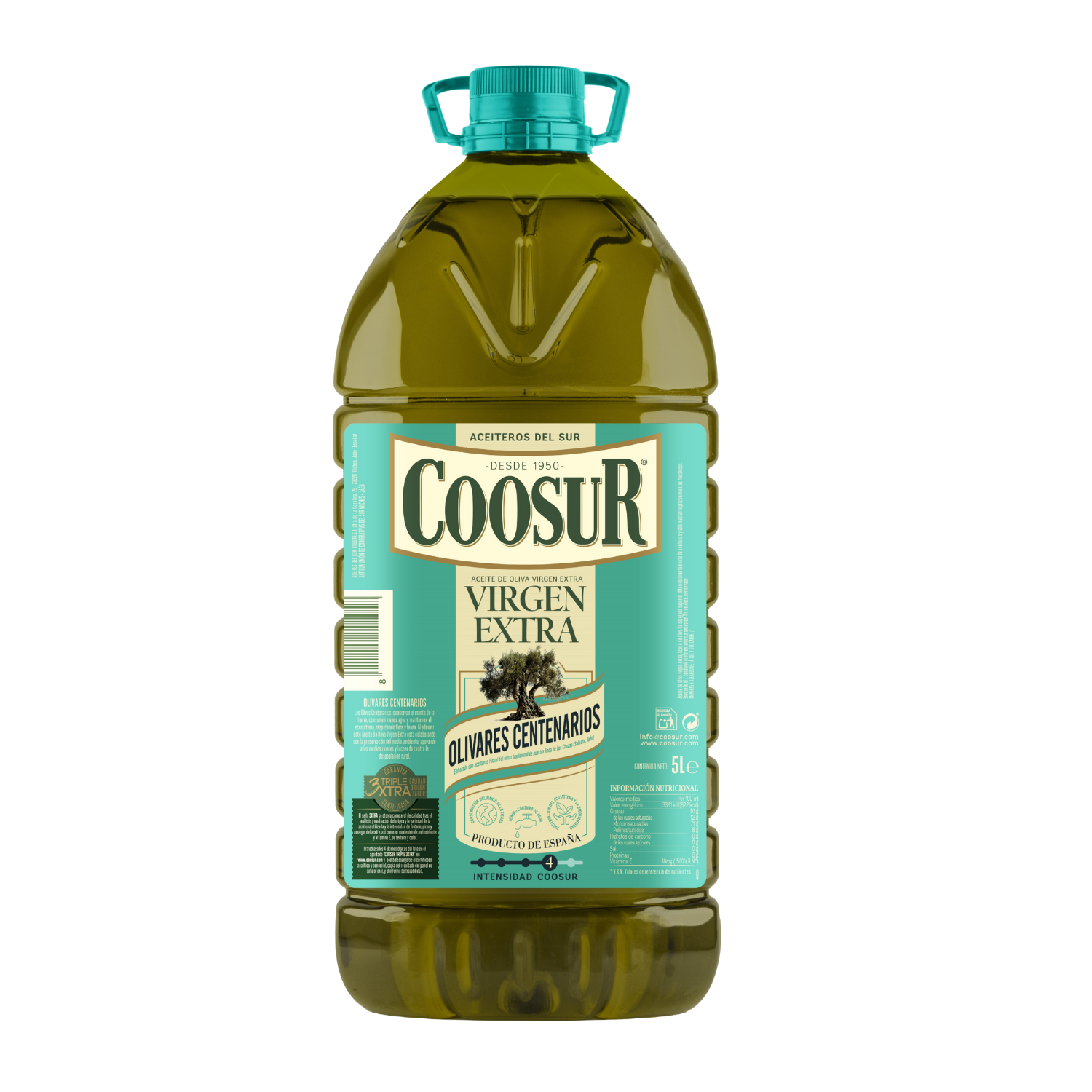 Aceite de oliva virgen extra Coosur Olivares Centenarios